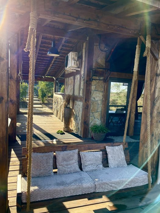 Аренда шале, глэмпинг посуточно дом возле леса, басейн,чан.