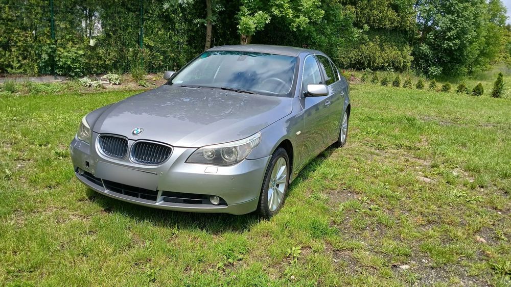 BMW Seria 5 BMW E60 530d 3.0 Diesel Automat | Po serwisie | Nowe opony i hamulce