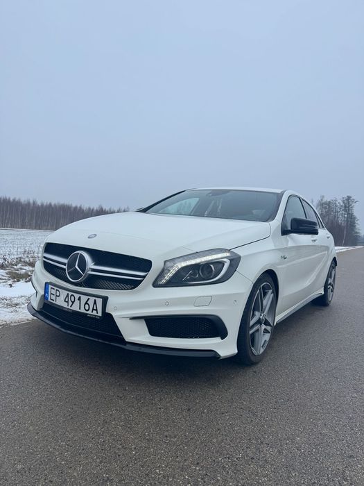 Mercedes-Benz Klasa A Mercedes A45 AMG 4Matic Salon Polska serwisowany ASO 6lat u mnie