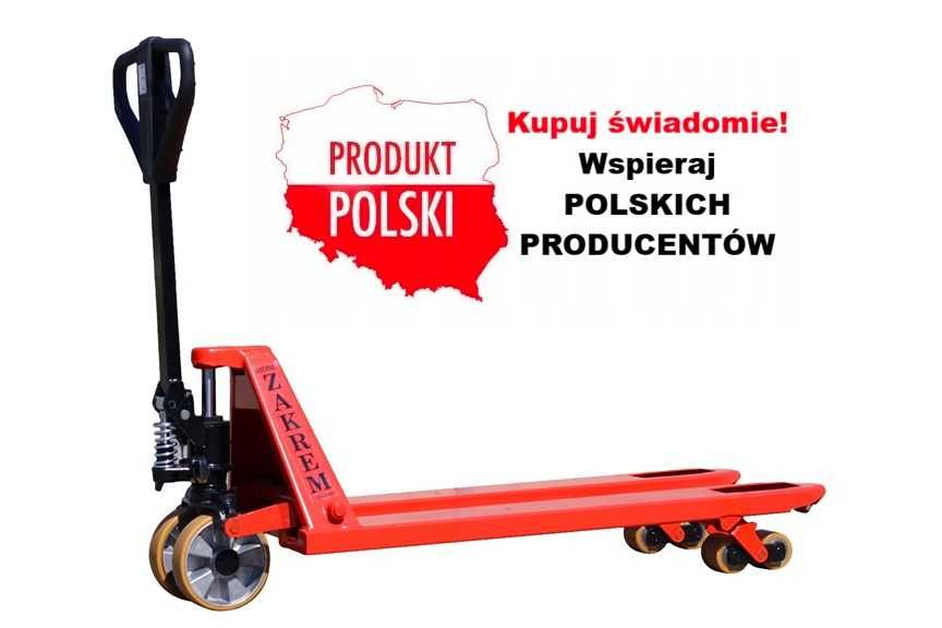 Wózek widłowy ręczny paleciak 800mm 1000mm 1150mm VTV. POLSKI