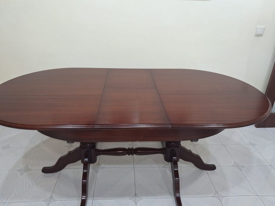 Mesa sala jantar + 6 cadeiras