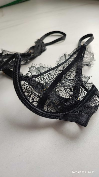 Komplet bielizny CRISTINA marki God Save Queens - rozmiar XS