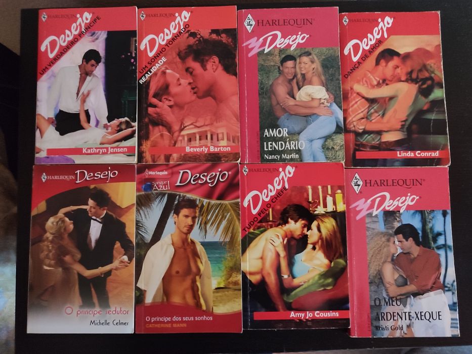 Livros Harlequin - Desejo