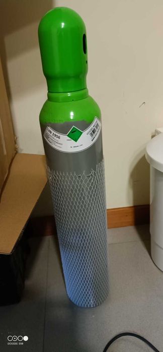 Argon garrafas de gas argon, argon/co2, nitrogenio de 8 e 10 litros