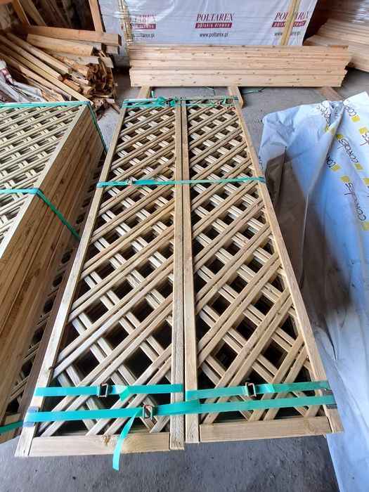 Kratka ogrodowa wąska 40x180 cm pergola impregnowana ciśnieniowo