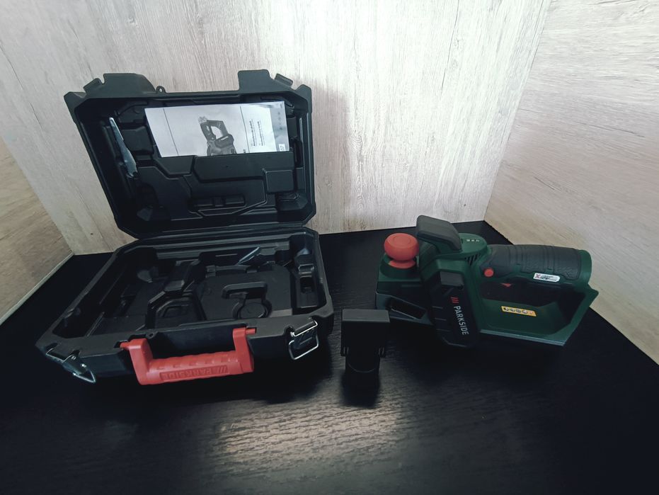 Акумуляторний рубанок Parkside PHA 12 B2 без АКБ та ЗП