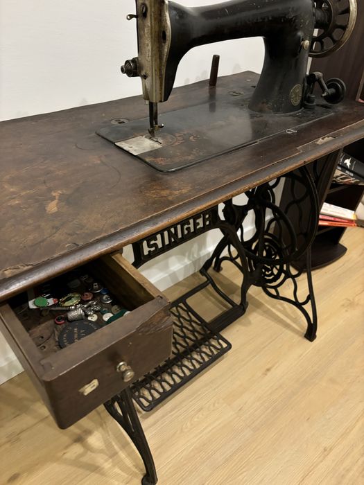 Maquina costura antiga singer