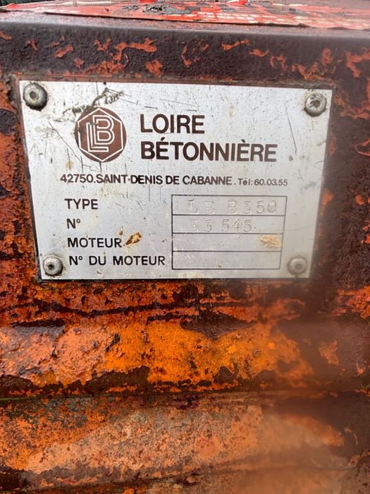 Betoneira 350 litrod