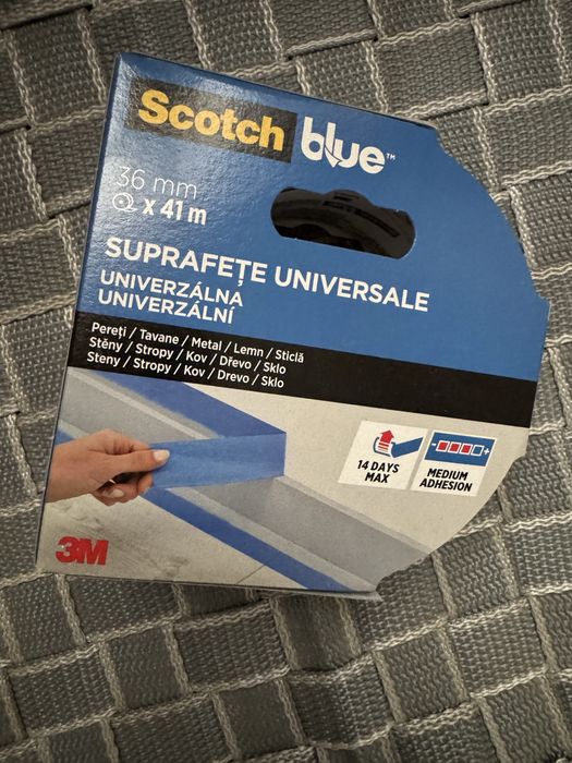 ScotchBlue 3M taśma malarska 36 mm × 41 m – NOWA