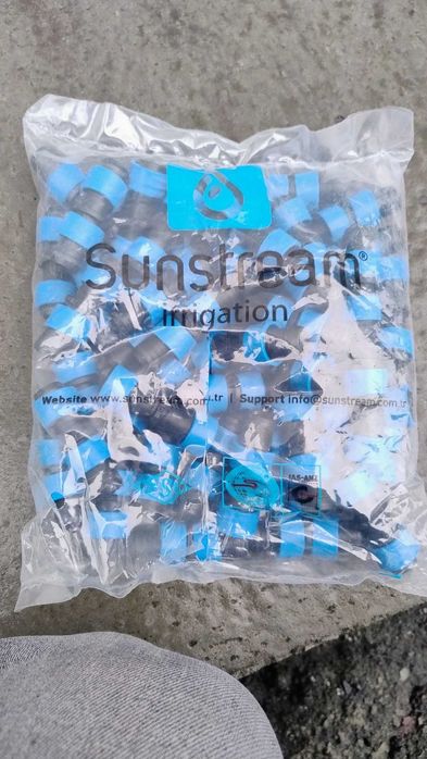 Зʼєднання SunStream для краплинної  стрічки (Ремонтнік)