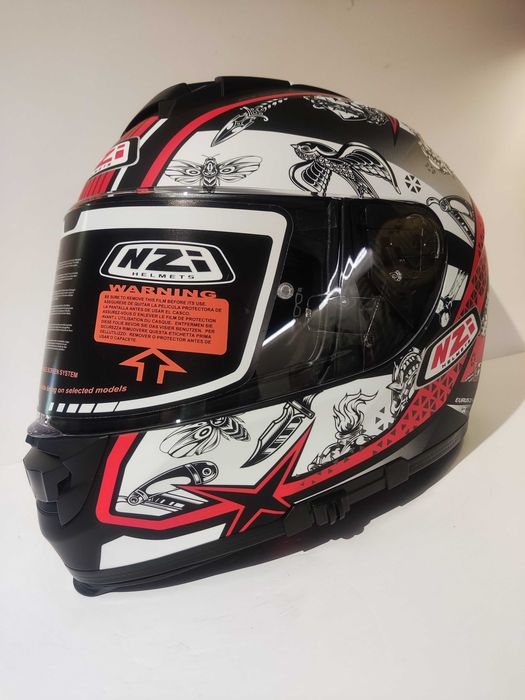 Capacete NZi integral mota scooter novo