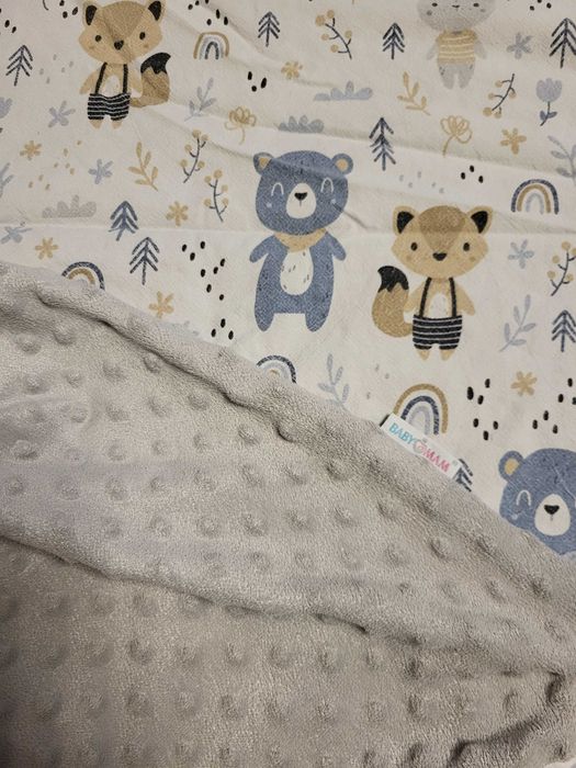 kocyk dla dziecka, wózka, łóżeczka 70x100cm