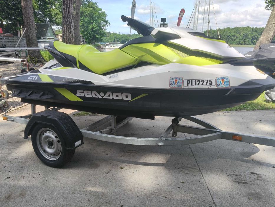 Skuter wodny Sea-Doo GTI 90 KM 3-osobowy, rocznik modelowy 2017
