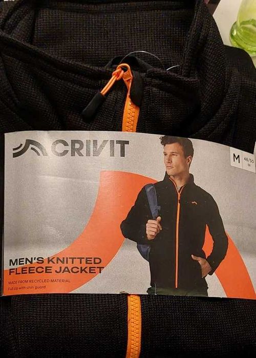 Crivit bluza polarowa męska rozmiar m48/50