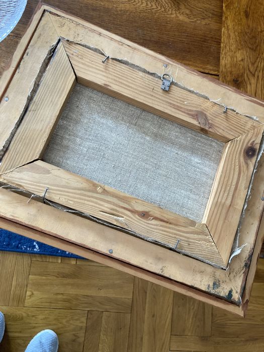 Piękny obraz olej na płótnie M. Kołaczyk