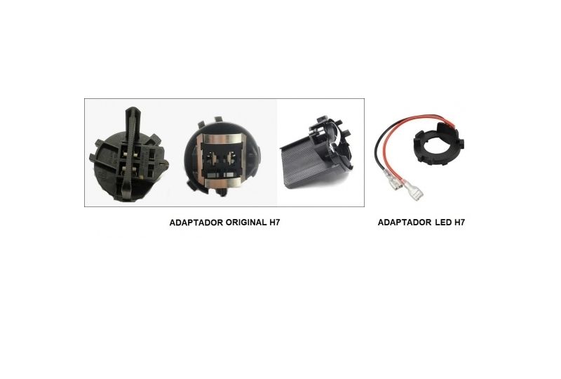 ADAPTADOR PARA LÂMPADAS LED/XENON H7