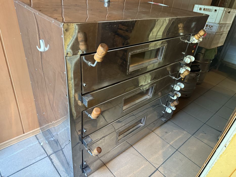 Piec do pizzy 3 komorowy