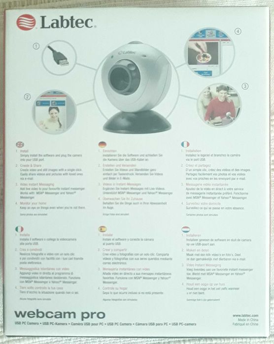 Webcam pro nova p/pc