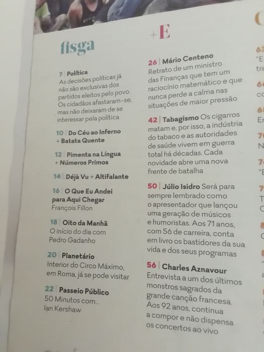A revista do expresso de 2016