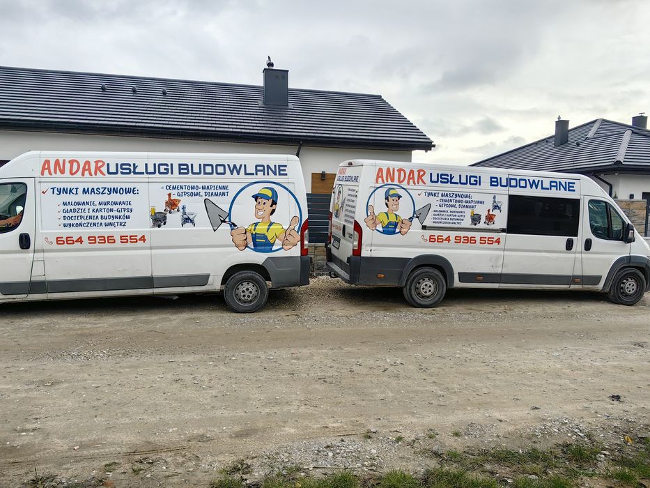 Tynki maszynowe cementowo-wapiennego,gipsowe, twarde,remonty,gładź,itp