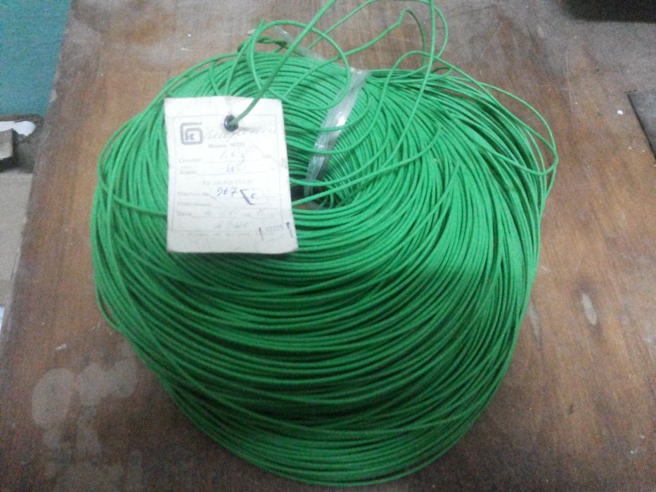 Провод медный монтажный МЛП 1,0 производство СССР