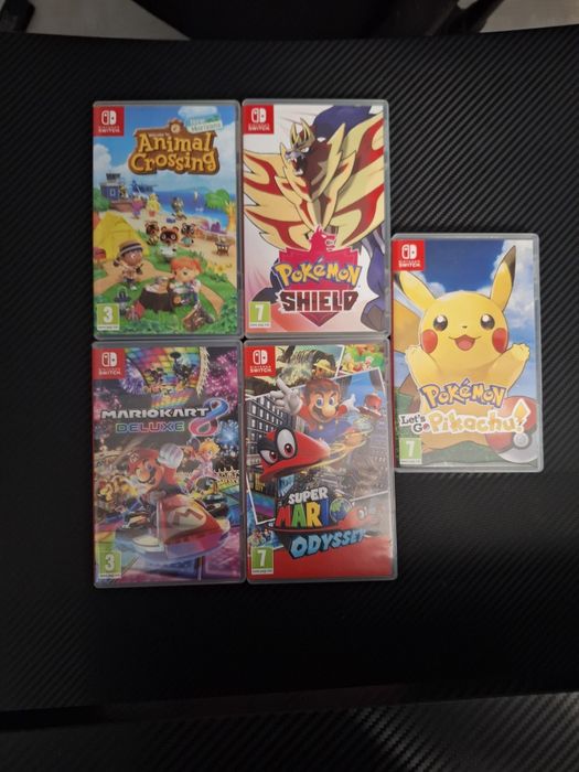 Pokemon animal crossing mario nintendo switch