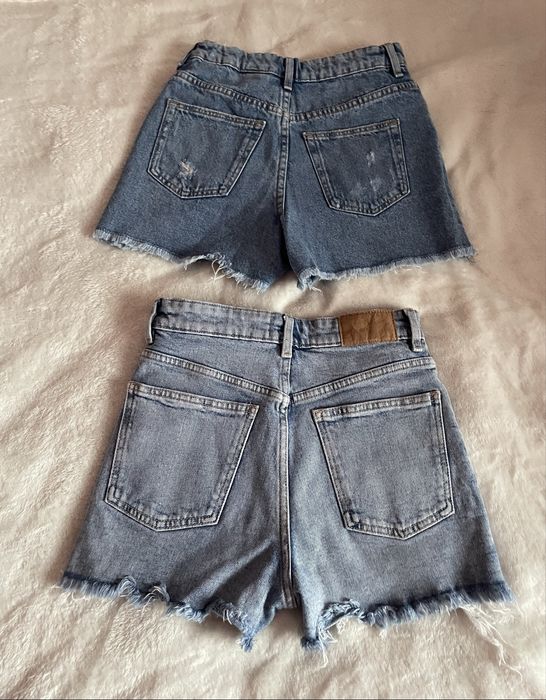 Стильні дівчачі джинсові шорти zara
