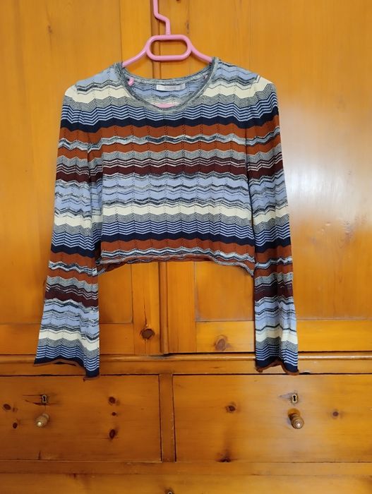 Crop top manga comprida Pull&Bear