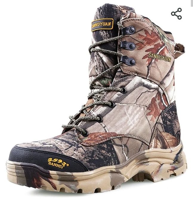 Buty męskie taktyczne wojskowe kamuflaż
