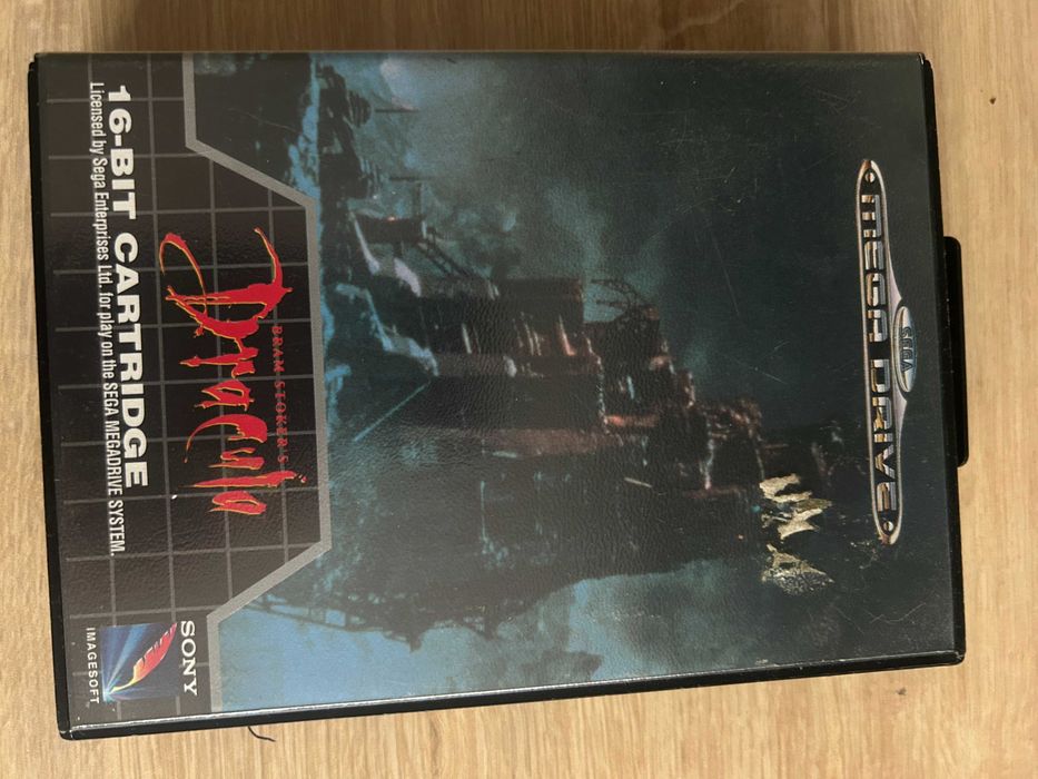 Bram Stoker’s Dracula Sega Mega Drive – pudełko + instrukcja