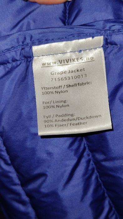 Kurtka puchowa unisex