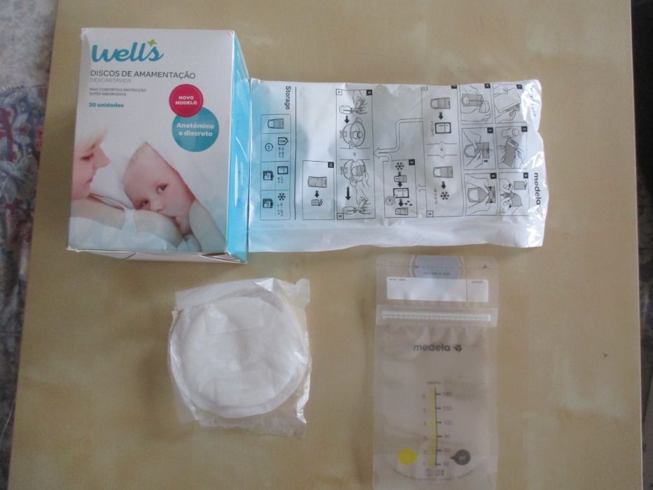 Bomba elétrica MEDELA + Sacos de conservação+ Oferta de Discos