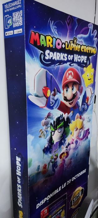Mostrador jogo zelda, Pokémon ou Mario