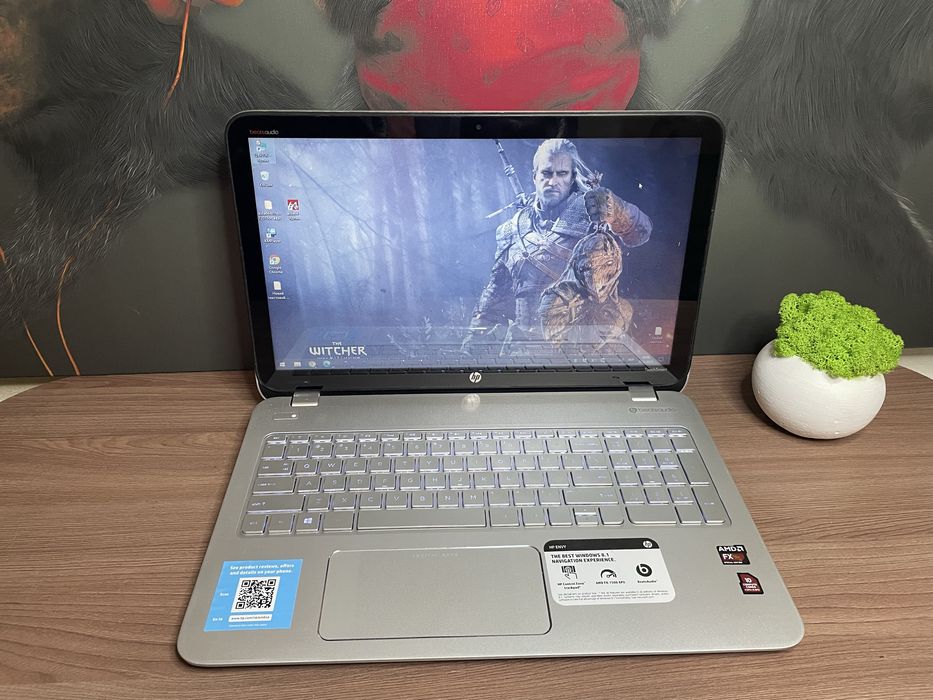 Мощный сенсорный ноутбук HP/AMD FX-7500/8GB/SSD/Radeon R7 на 4 ГБ