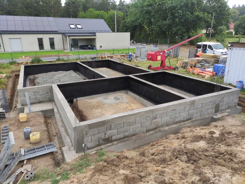 Usługi Budowlane - Budowa Domów - Żelbety