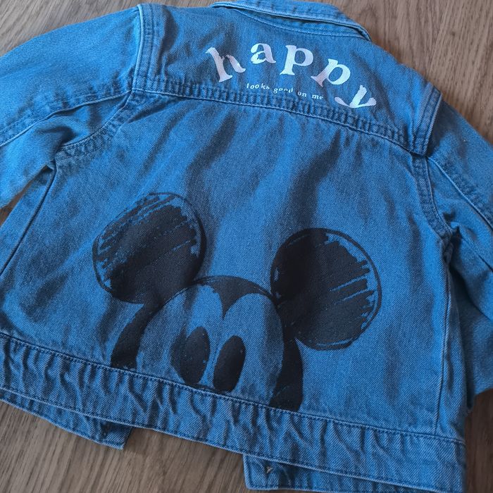 Kurka katana jeansowa dla chłopca George rozmiar 74