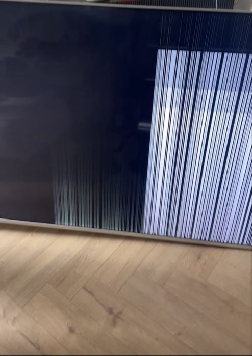 Philips ambilight 75 cali z uszkodzona matryca