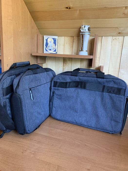 Сумка фірми “hp” сіра для ноутбука на 15.6 дюймів роз.40*29*6 см