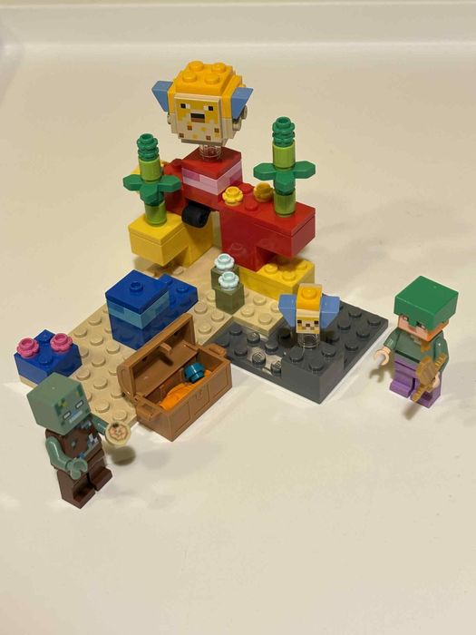LEGO Minecraft The Coral Reef Rafa koralowa 21164 Poznań Stare