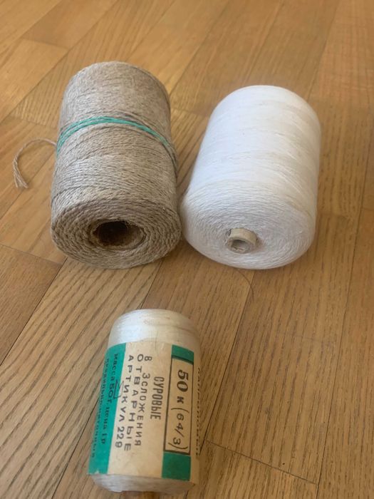 Джутовый канат. Джутовая нить