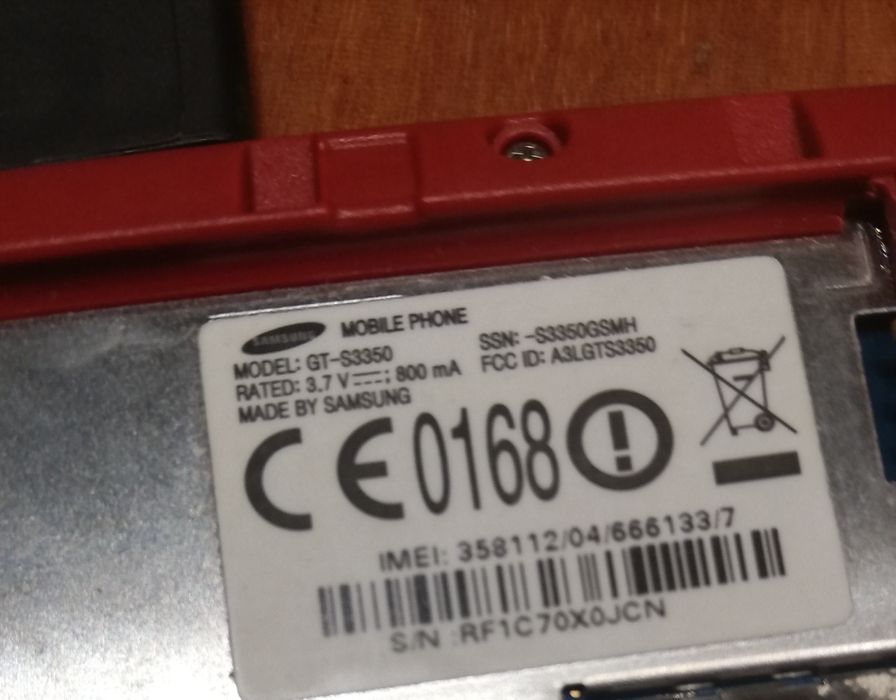 Samsung GT S 3350 NOWY bateria