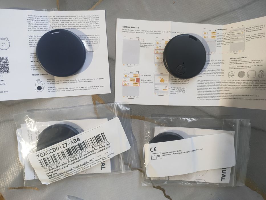 Xiaomi GPS Bluetooth 5.0 Трекер  міні GPS-пристрій