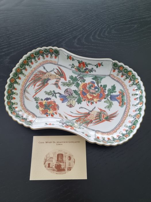 Travessa Porcelana decoração chinesa