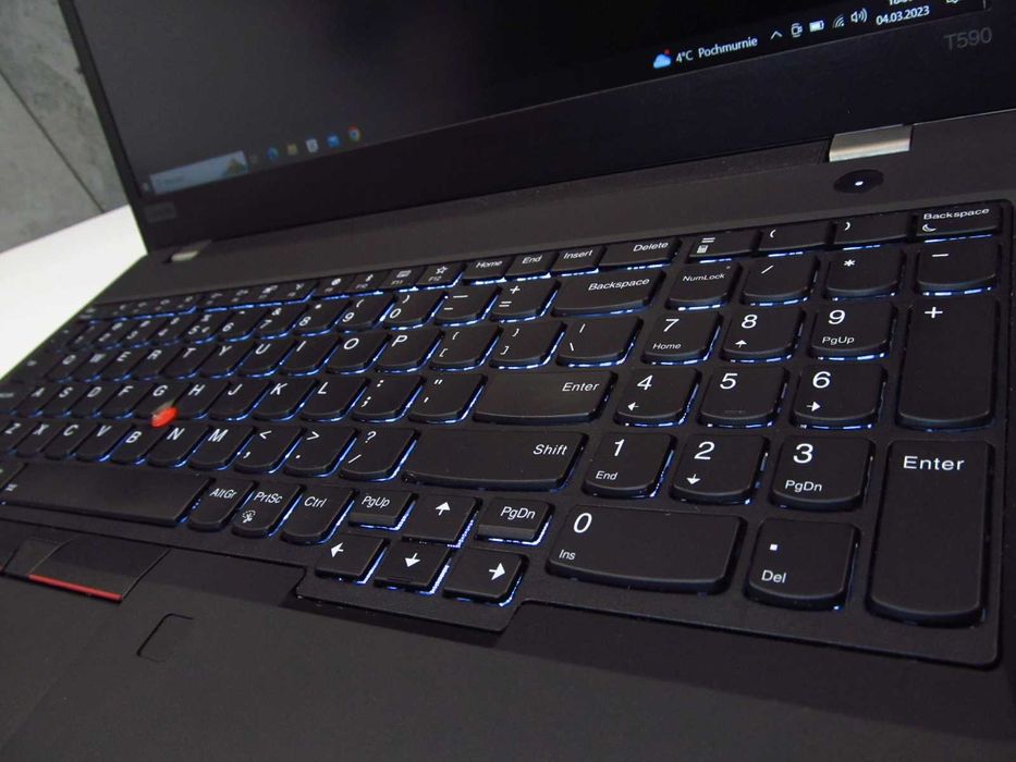 OKAZJA SUPER Lenovo ThinkPad T590 i5 8gen 16GB dysk SSD 512GB laptop
