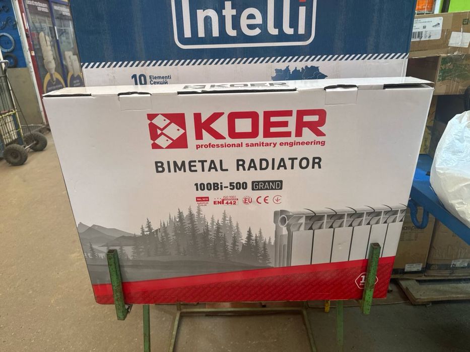 Радіатор біметалевий  Koer Grand 500/100(Чехия)