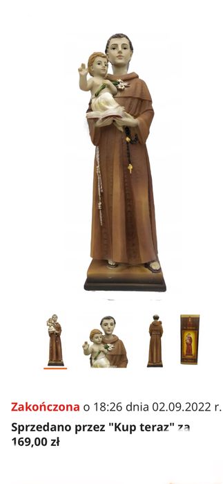 Figurka . Świety Antoni