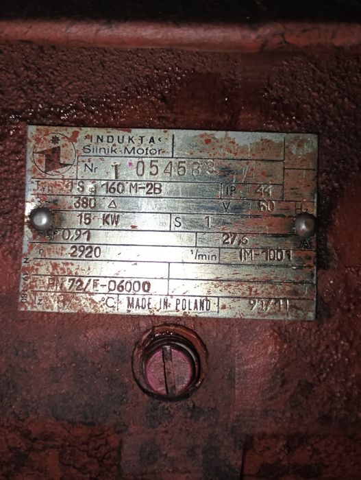 Wentylator przemysłowy promieniowy turbina 15kW