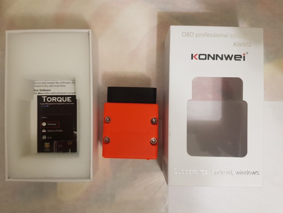 Автосканер  обд OBD konnwei 902, konnwei 310