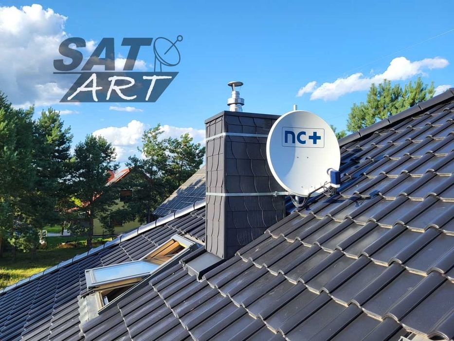 Montaż Serwis Anteny satelitarne naziemne / CANAL+/ Internet/ Starlink