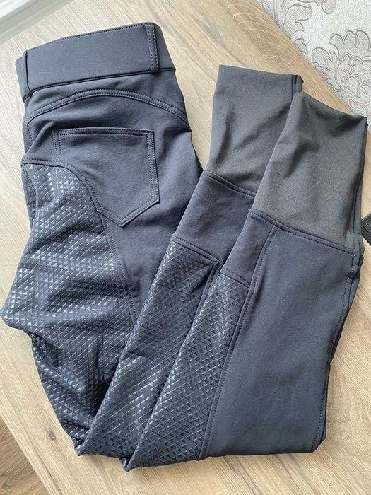 Бриджі для верхової їзди з повною силіконовою леєю